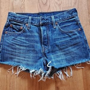 Levi's denim shorts